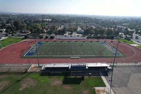 Garey High School in Pomona California - Field - Football Stadium Slideshow Image 0