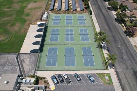 Hillside Middle School in Simi Valley California - Tennis Courts Slideshow Image 2
