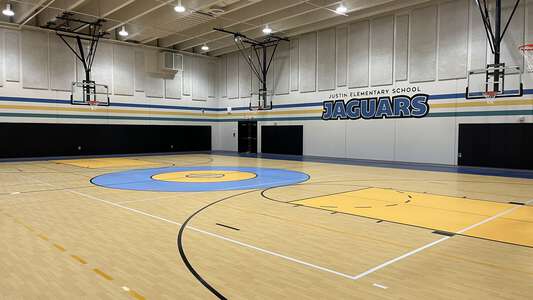 Justin Elementary School in Justin Texas - Gym Slideshow Image 0