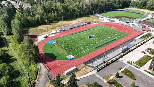 Juanita High School in Kirkland Washington - Football Field Slideshow Image 1