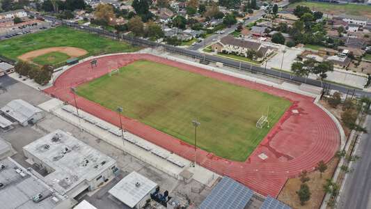 Lynwood High School Bullis in Lynwood California - Football Stadium (Turf) Slideshow Image 2