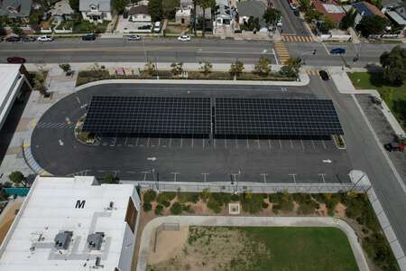 Logan Memorial Educational Campus in San Diego California - Parking Lot Slideshow Image 3