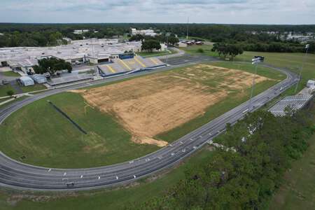 Land O’ Lakes High School in Land O' Lakes Florida - Football Stadium Slideshow Image 1