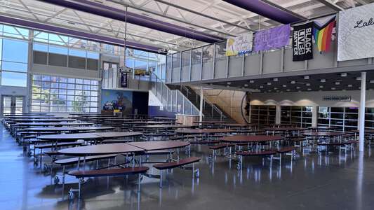 Lake Washington High School in Kirkland Washington - Cafeteria Slideshow Image 3