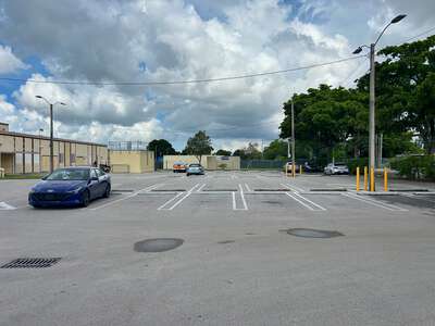Miami Springs Senior High School in Miami Springs Florida - Parking Lot - Staff Slideshow Image 2