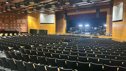 Nation Ford High School in Fort Mill South Carolina - Auditorium Slideshow Image 1