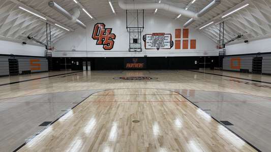 Orange High School in Orange California - Gym Slideshow Image 0