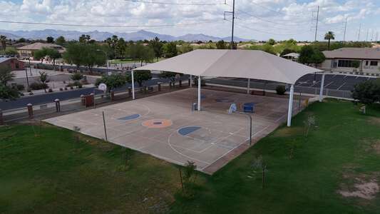 Paul Laurence Dunbar Institute in Phoenix Arizona - Outdoor Basketball Courts Slideshow Image 2