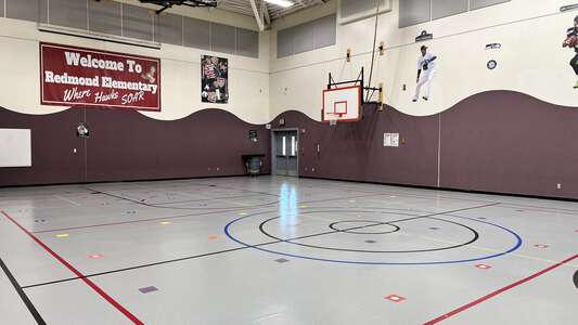 Redmond Elementary School in Redmond Washington - Gym Slideshow Image 1