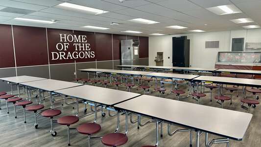 Roselawn High School in Turlock California - Cafeteria Slideshow Image 0