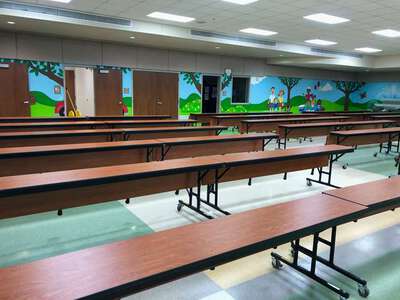 Sun Blaze Elementary School in Orlando Florida - Cafeteria Slideshow Image 0