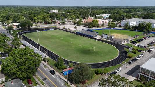 Stanton College Preparatory School in Jacksonville Florida - Football Stadium. Slideshow Image 2