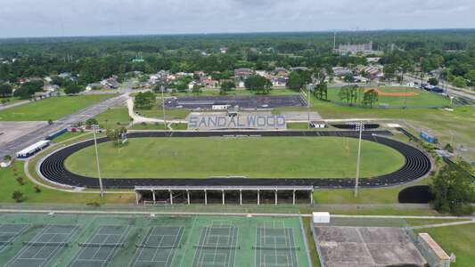 Sandalwood High School in Jacksonville Florida - Football Stadium Slideshow Image 2