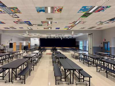 Sand Pine Elementary School in Wesley Chapel Florida - Cafeteria Slideshow Image 2