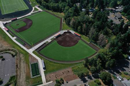 Thomas Jefferson High School in Auburn Washington - Turf Softball Field Slideshow Image 4