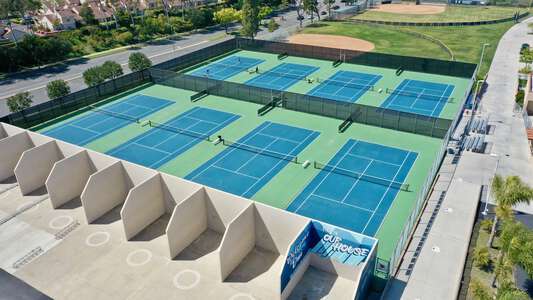 University High School in Irvine California - Tennis Courts Slideshow Image 8