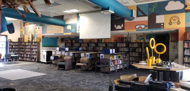 Valle Vista Elementary School in Hemet California - Library Slideshow Image 0