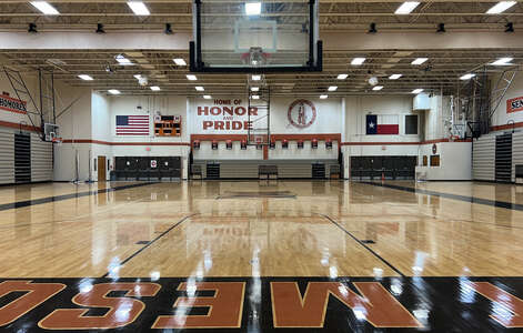 West Mesquite High School in Mesquite Texas - Competition Gym Slideshow Image 1