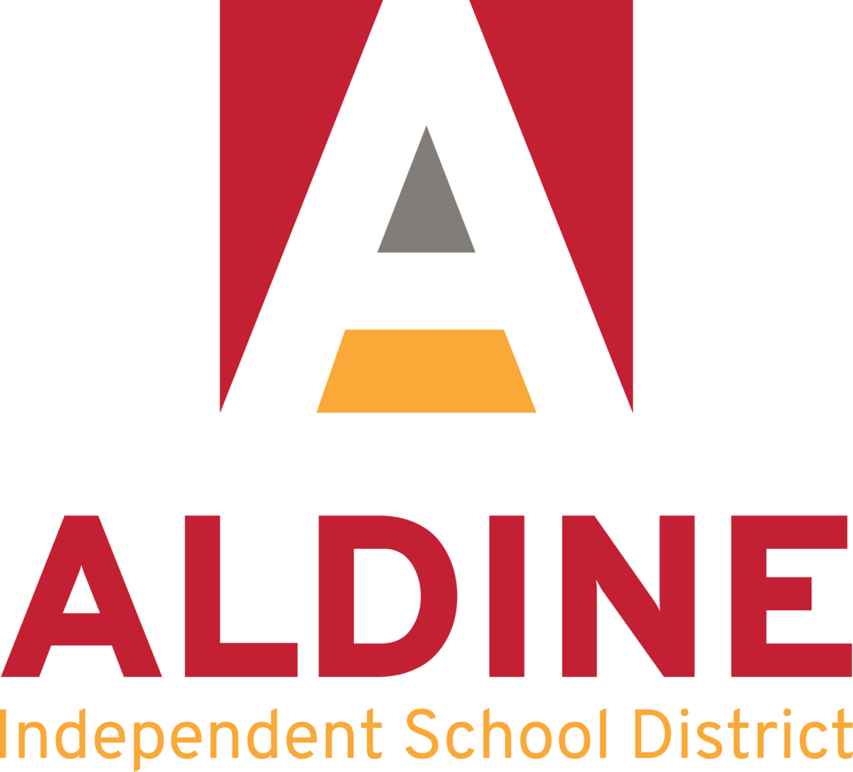 Aldine Independent School District in Houston Texas Logo