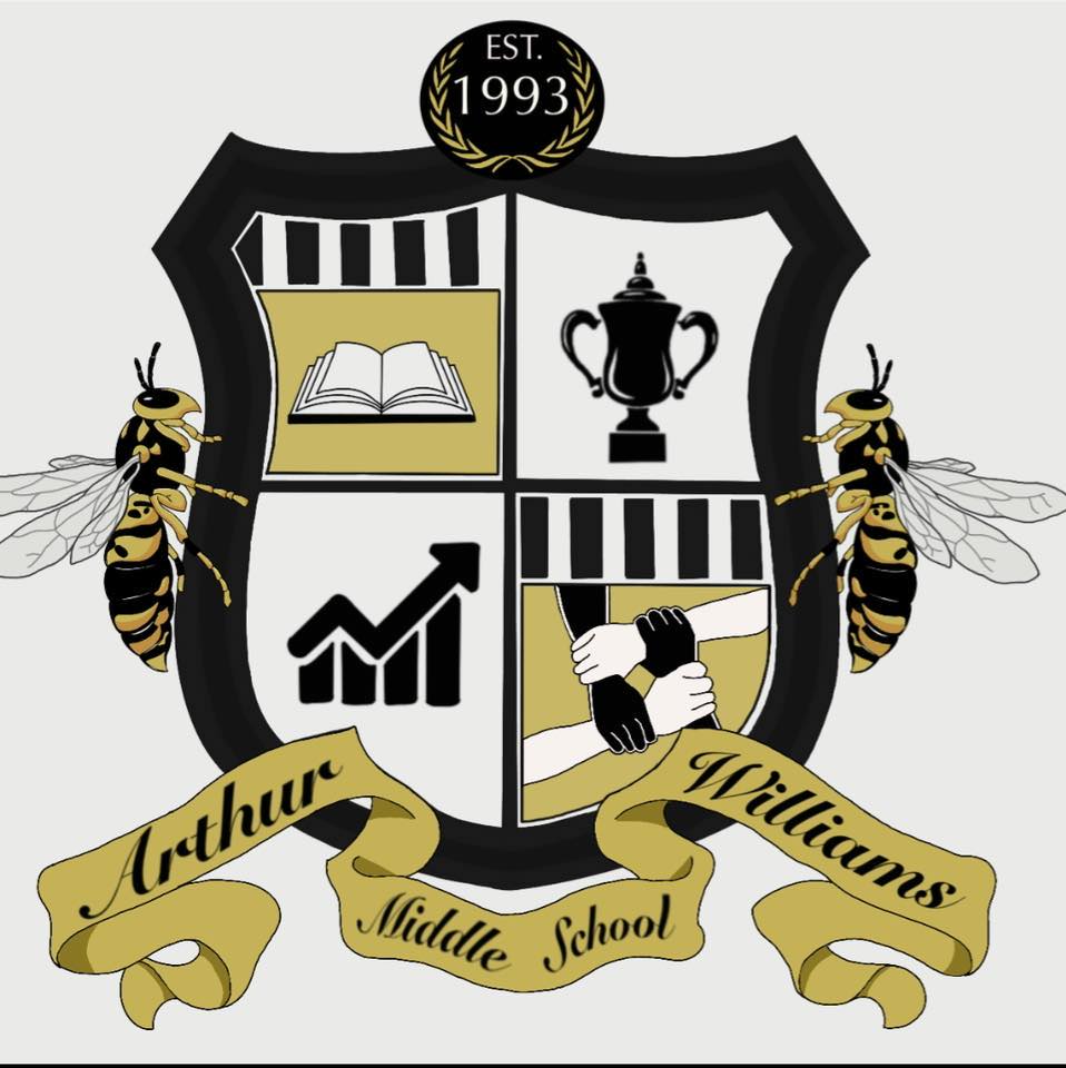 Arthur Williams Middle School in Jesup Georgia Logo