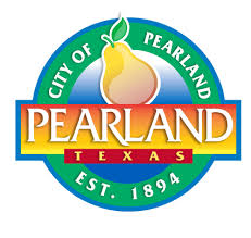 Gazebo at City Hall in Pearland Texas Logo