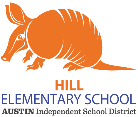 Hill Elementary School in Austin Texas Logo