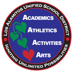 Los Alamitos Unified School District in Los Alamitos California Logo