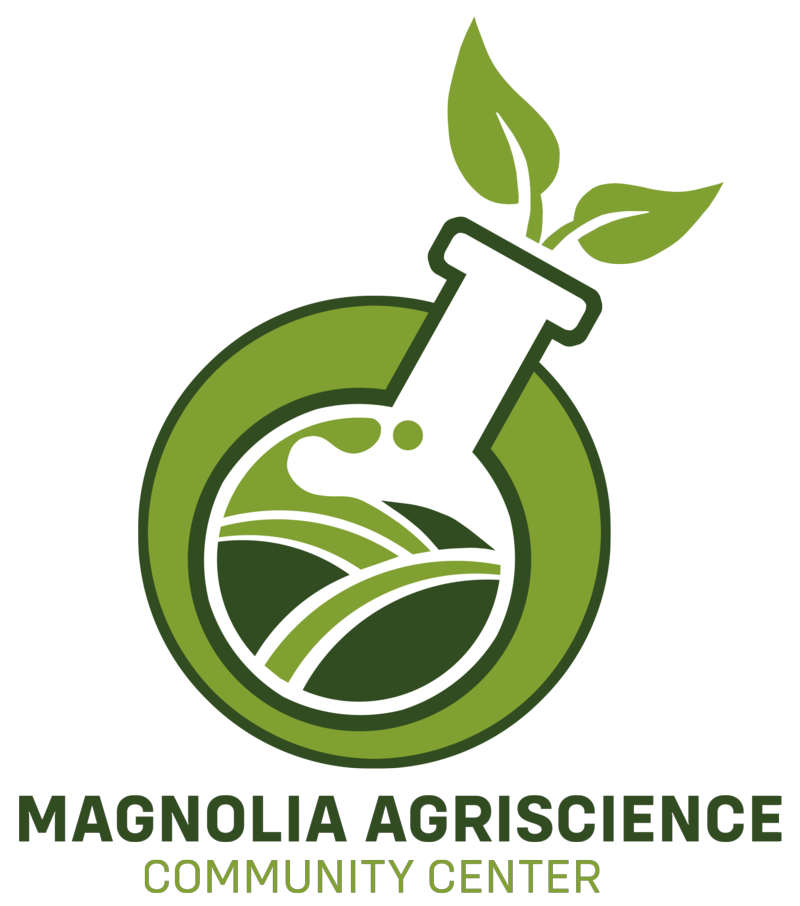 Magnolia Agriscience Community Center (MACC) in Anaheim California Logo