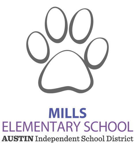 Mills Elementary School in Austin Texas Logo
