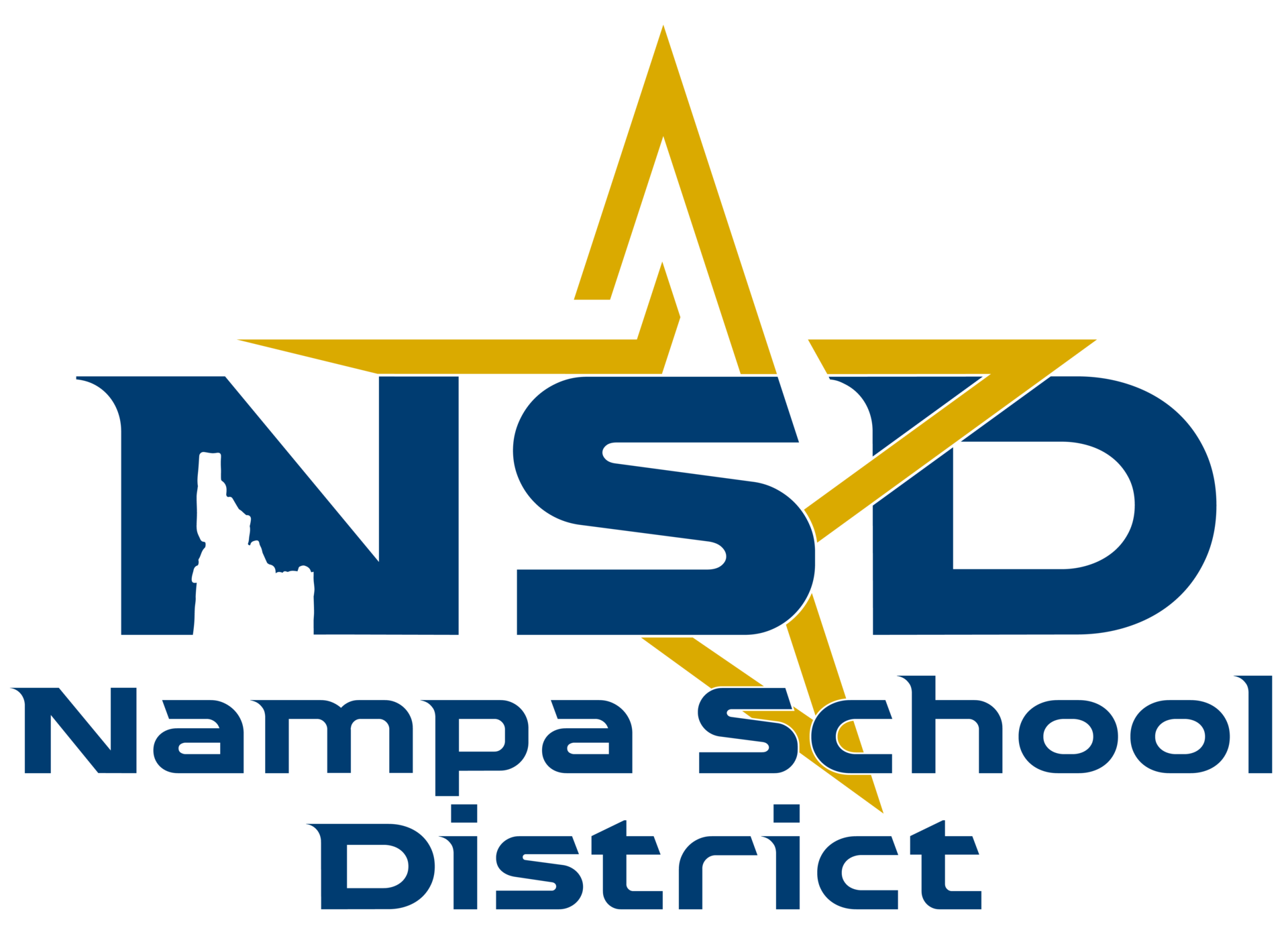 Nampa High School in Nampa Idaho Logo