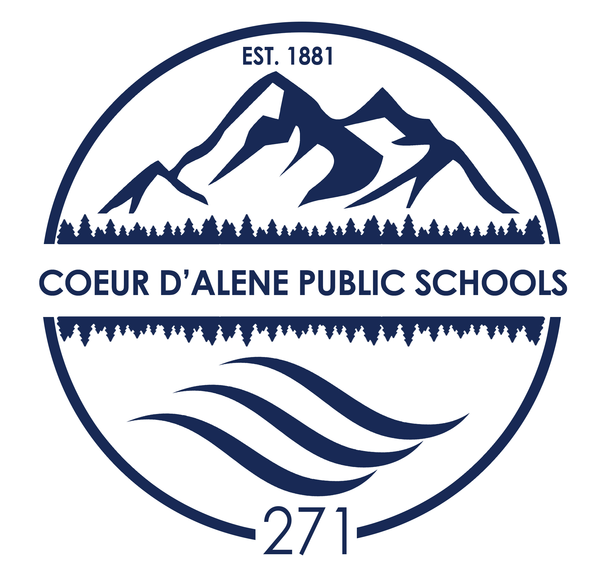Skyway Elementary School in Coeur d' Alene Idaho Logo