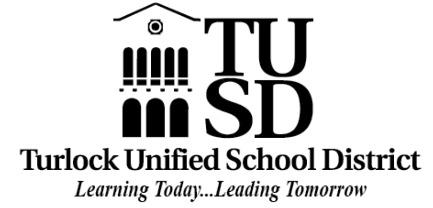 Turlock Unified School District in Turlock California Logo