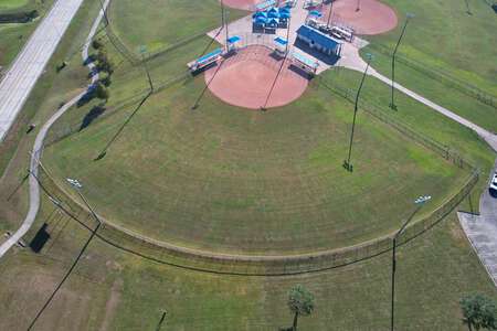 Centennial Park Softball Field 1 in Pearland