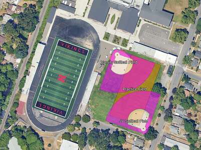 field - varsity softball jv fields