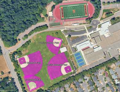 Salem varsity softball field jv fields