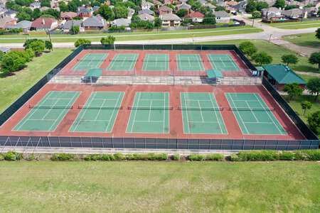 Summit High School Tennis Courts in Arlington