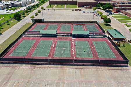 Mansfield High School Tennis Courts in Mansfield