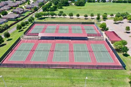 Legacy High School Tennis Courts in Mansfield