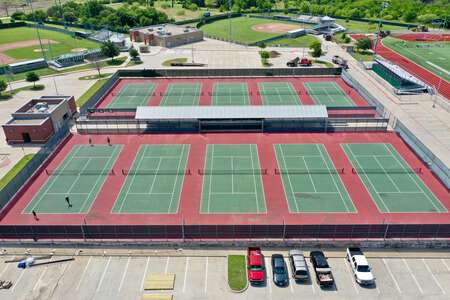 Lake Ridge High School Tennis Courts in Mansfield
