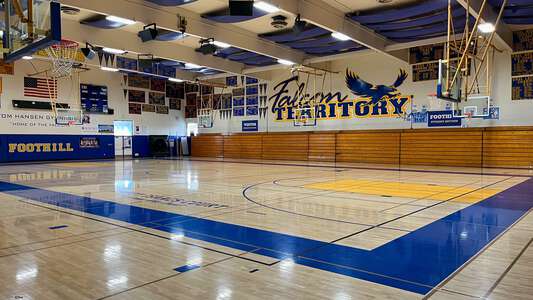 Foothill High School Large Gym in Pleasanton