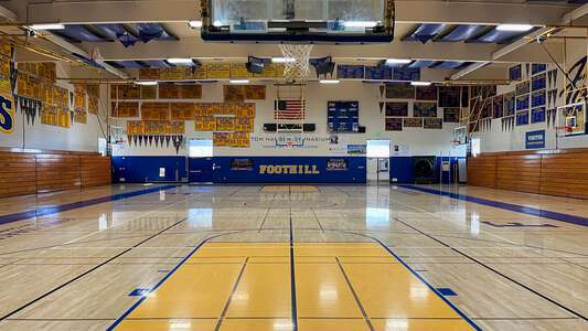 Foothill High School Large Gym in Pleasanton