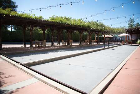 The Fremont Clubhouse Bocce Courts in Fremont