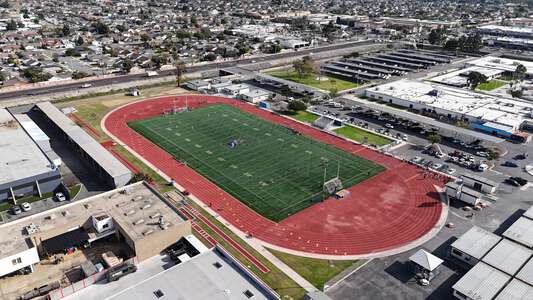 Marina High School (HBUHSD) Football Stadium (Turf) in Huntington Beach