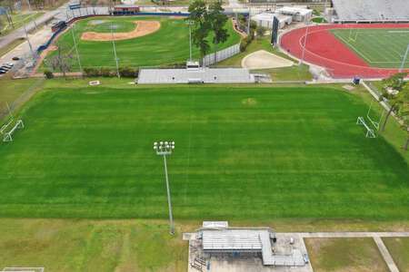 Klein Memorial Stadium Auxiliary Field in Spring