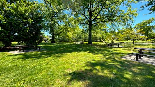 Goffle Brook Park Duck Pond Picnic Area in Hawthorne 3