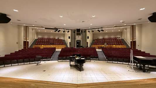 Amherst auditorium (w/lighting & sound)