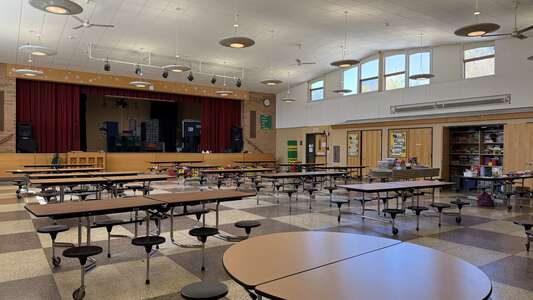 Crocker Farm Elementary School Cafetorium in Amherst