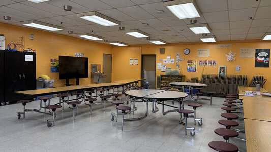 Fort River Elementary School Cafeteria in Amherst
