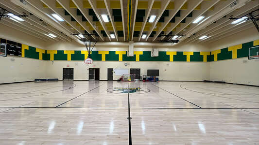 Truesdell Middle School Gym - Practice in Wichita 2
