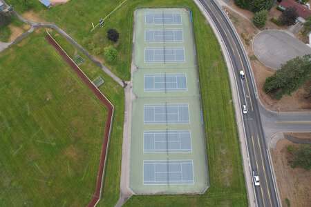 Coeur d'Alene High School Tennis Courts in Coeur d' Alene 2